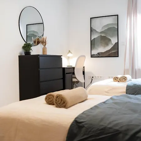 Modernes - 2 Schlafzimmer - 5min Starlight Express & Bermudadreieck Apartmán